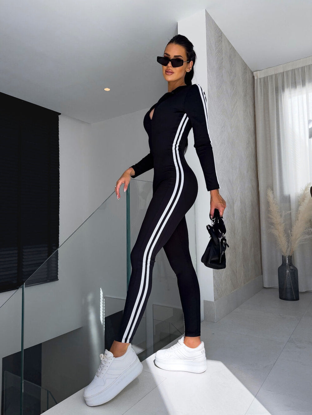 Sienna | Stylish Zip-Up Jumpsuit - Elle Melbourne
