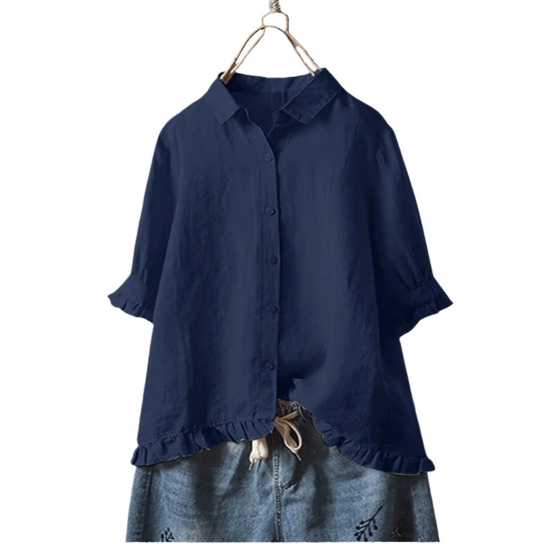 Danielle | Stylish Button-Down Shirt - Elle Melbourne