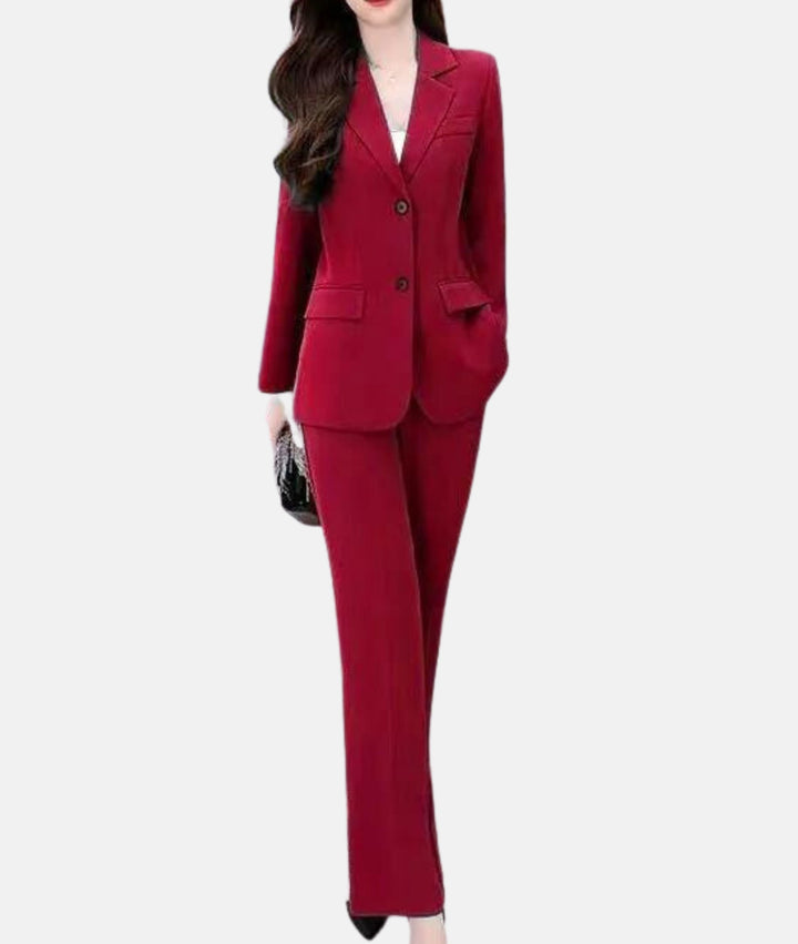 Heidi | Stylish Blazer Pants Set - Elle Melbourne
