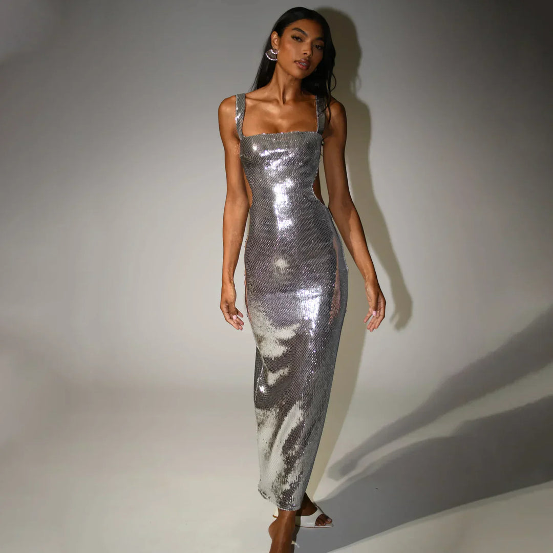 Miranda | Stylish Sequin Bodycon Dress - Elle Melbourne