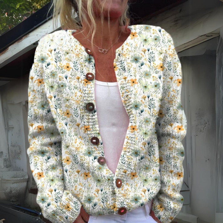 Georgia™ | Stylish Button-Down Cardigan - Elle Melbourne
