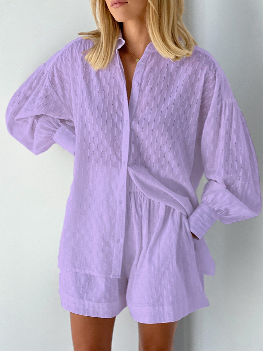 Elizabeth™ - Breezy Shirt and Shorts Set - Elle Melbourne