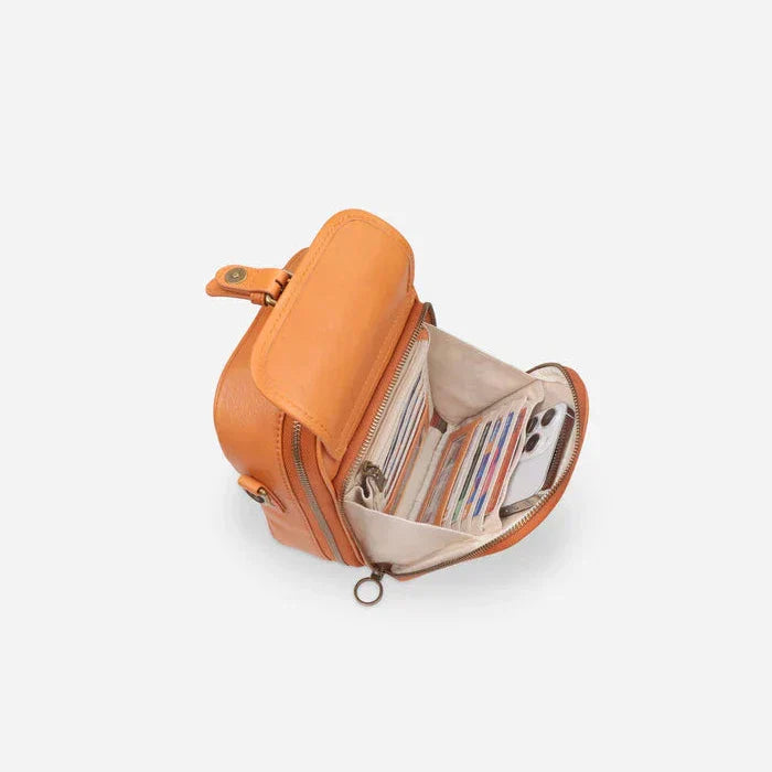 Urvashi | Leather Crossbody Bag - Elle Melbourne