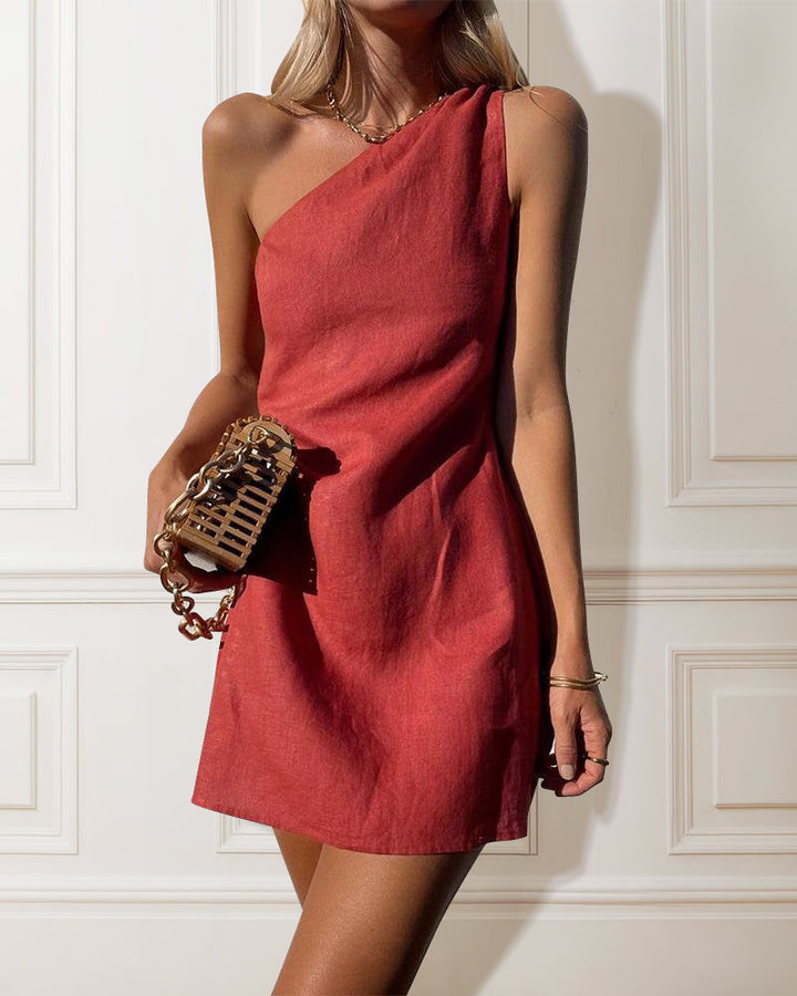 Lizzie™ - Halter Mini Dress - Elle Melbourne