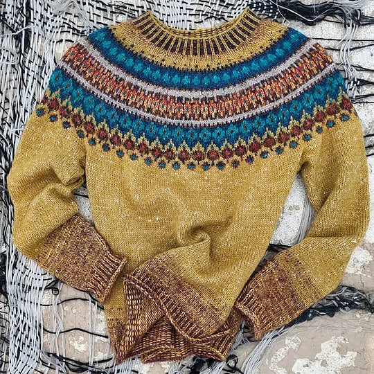 Tess™ | Bohemian Winter Sweater - Elle Melbourne