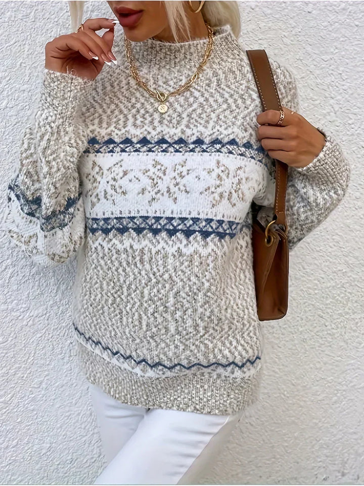 Elvira™ | Snowflake Knit Sweater - Elle Melbourne