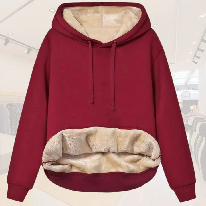Molly | Stylish Fleece-Lined Hoodie - Elle Melbourne