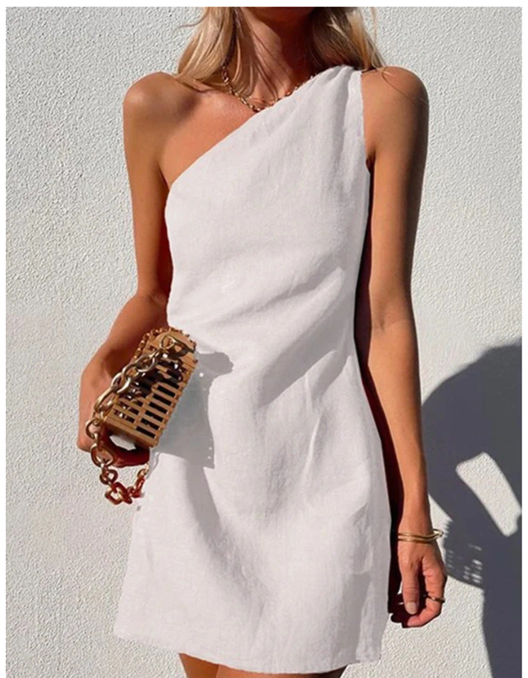 Lizzie™ - Halter Mini Dress - Elle Melbourne