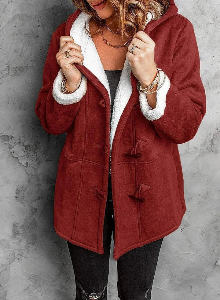 Amelia ™ | Fleece-Lined Hooded Coat - Elle Melbourne