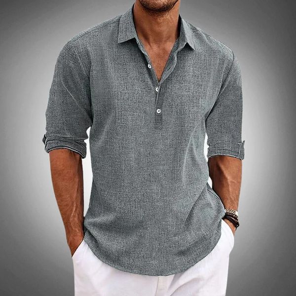 Mario™ | Classic Linen Shirt - Elle Melbourne