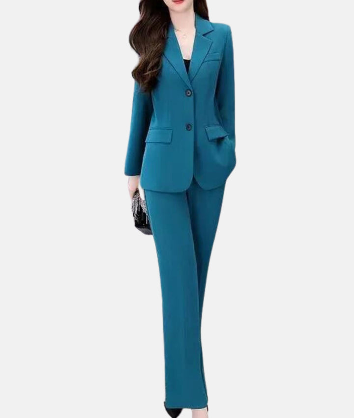 Heidi | Stylish Blazer Pants Set - Elle Melbourne