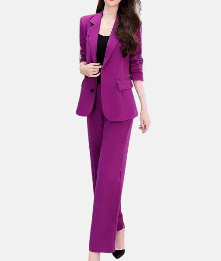 Heidi | Stylish Blazer Pants Set - Elle Melbourne