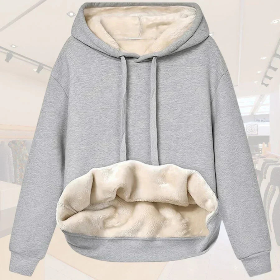 Molly | Stylish Fleece-Lined Hoodie - Elle Melbourne