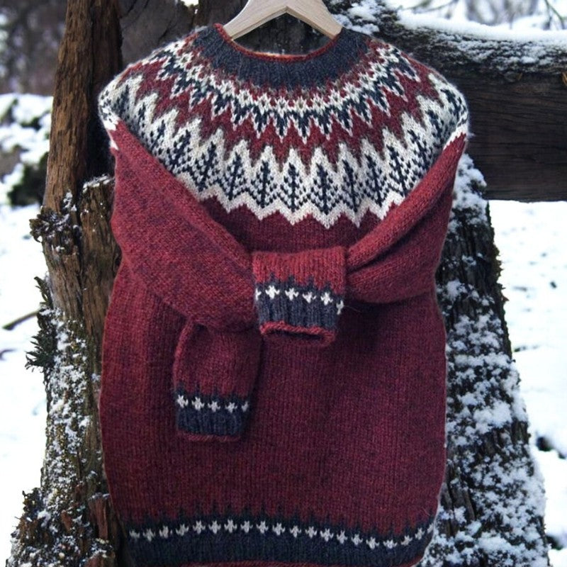 Tara™ | Winter Wonderland Knitted Sweater - Elle Melbourne