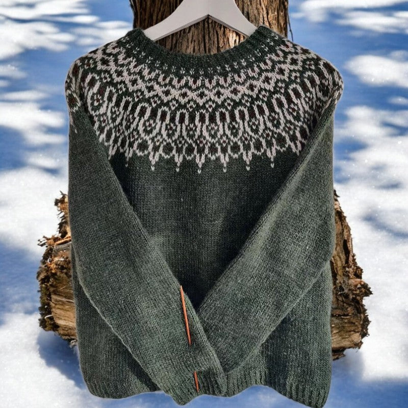 Stella™ | Cozy Fair Isle Knit Sweater - Elle Melbourne