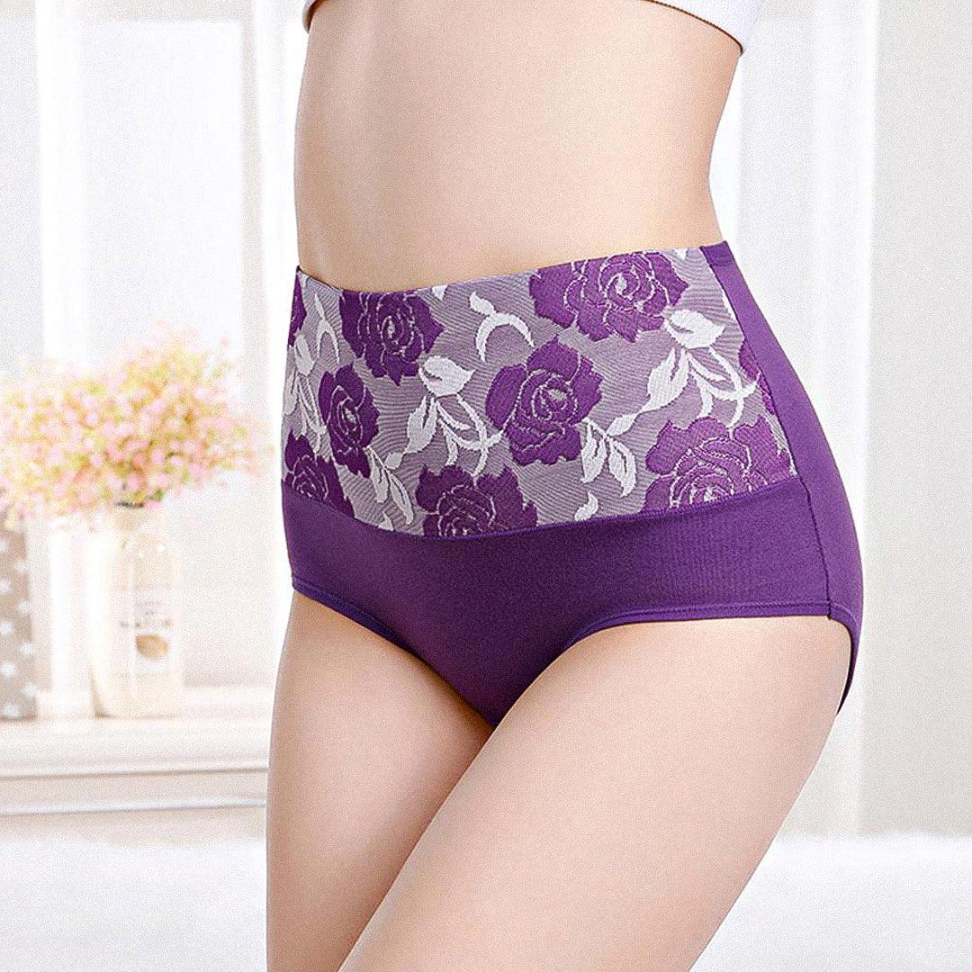 5-Piece Cotton Tummy Control Underwear Set - Buy 1, Get 1 Free! - Elle Melbourne