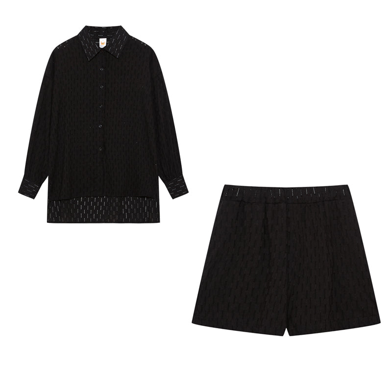 Elizabeth™ - Breezy Shirt and Shorts Set - Elle Melbourne