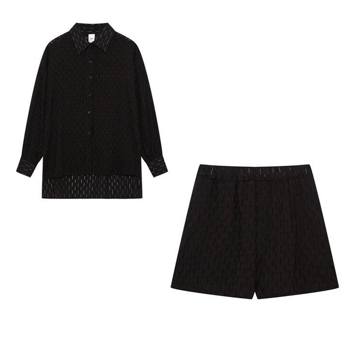 Elizabeth™ - Breezy Shirt and Shorts Set - Elle Melbourne