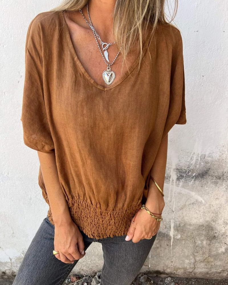 JENNY - Relaxed Summer Top - Elle Melbourne