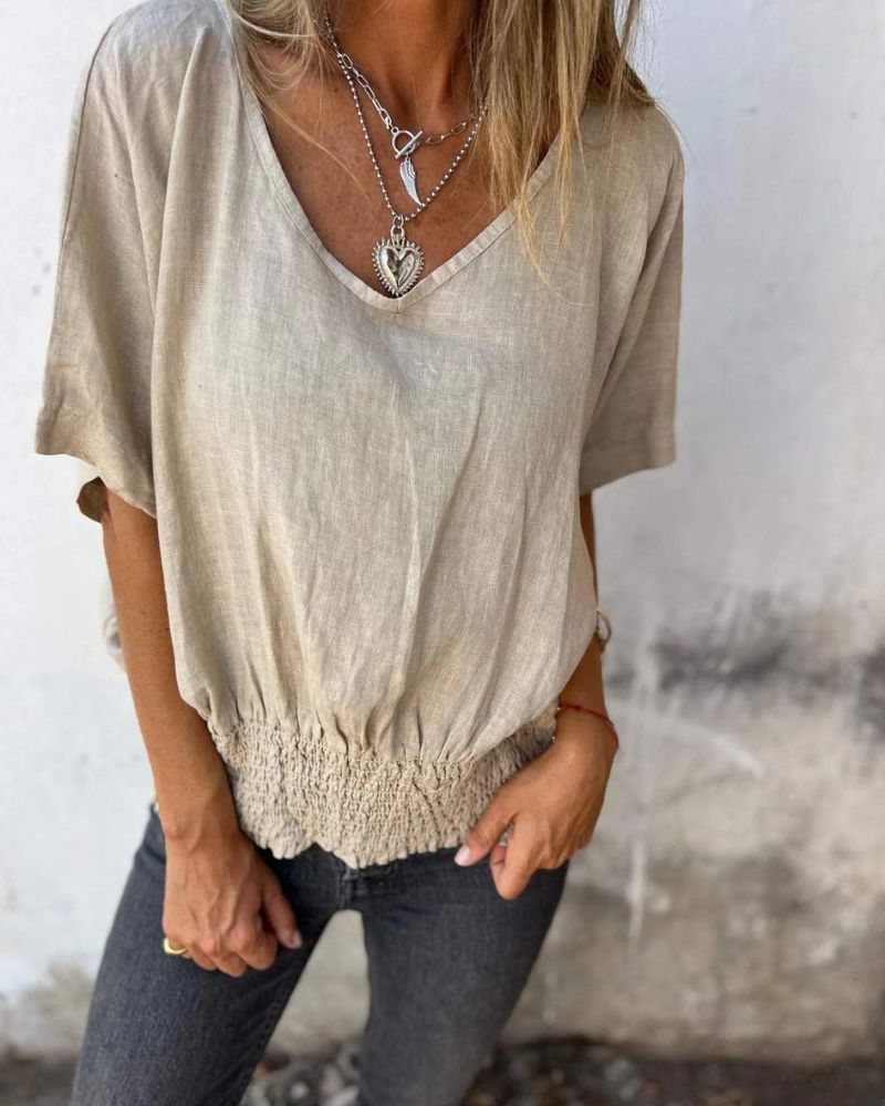 JENNY - Relaxed Summer Top - Elle Melbourne