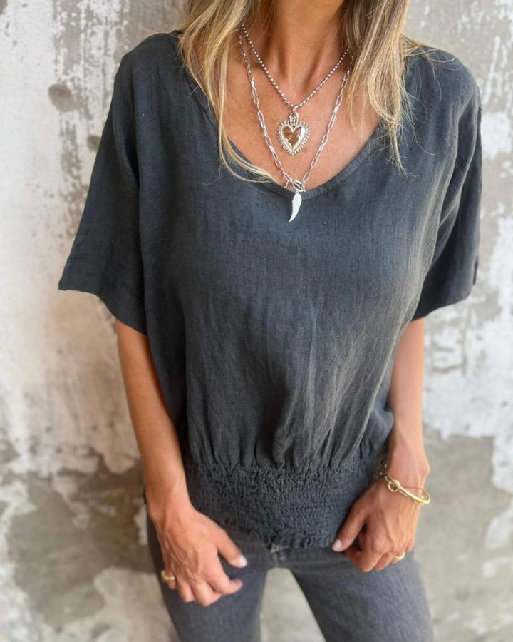 JENNY - Relaxed Summer Top - Elle Melbourne