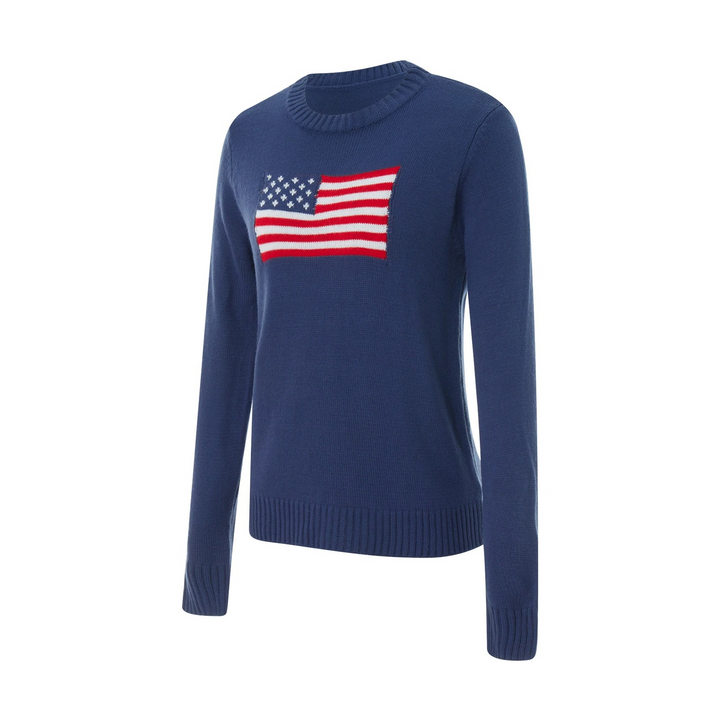 Grace ™ | Cozy Flag Knit Sweater - Elle Melbourne