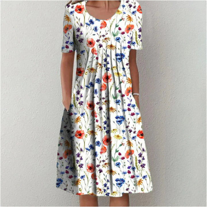 Erin™ | Elegant Floral Dress - Elle Melbourne