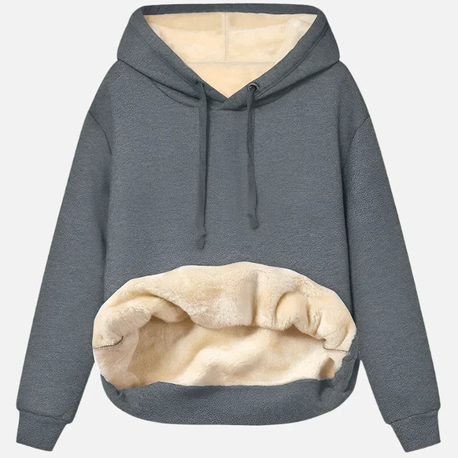 Molly | Stylish Fleece-Lined Hoodie - Elle Melbourne