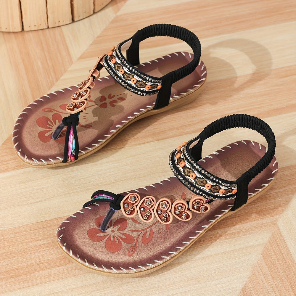 Margo | Stylish Beaded Sandals - Elle Melbourne