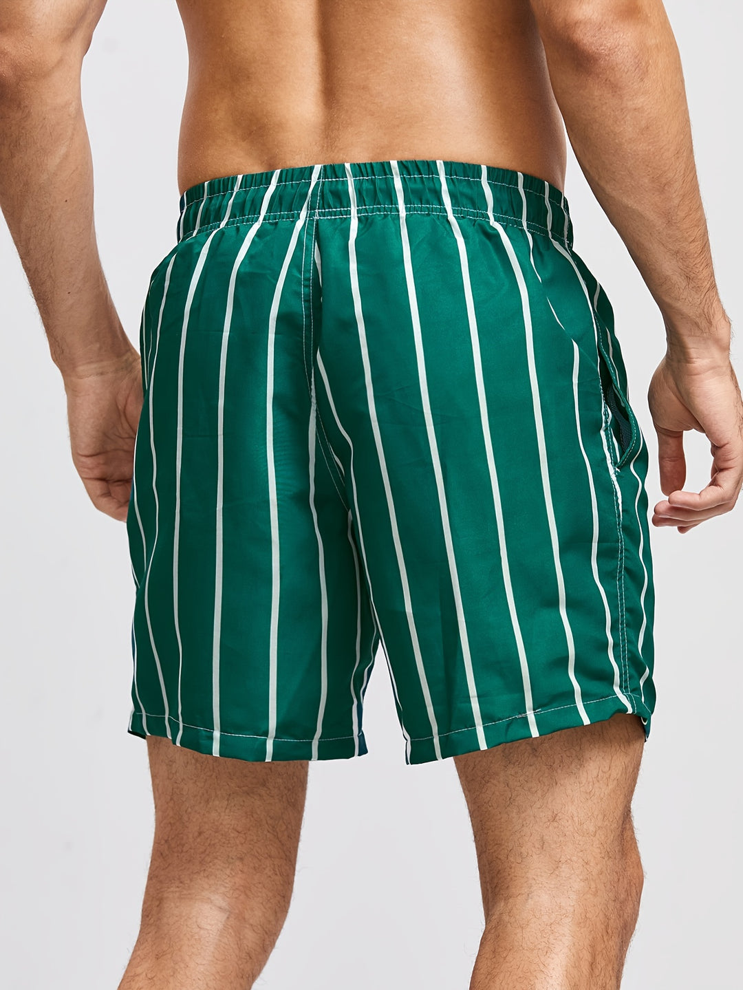 Michael™ | Effortless Striped Drawstring Shorts - Elle Melbourne