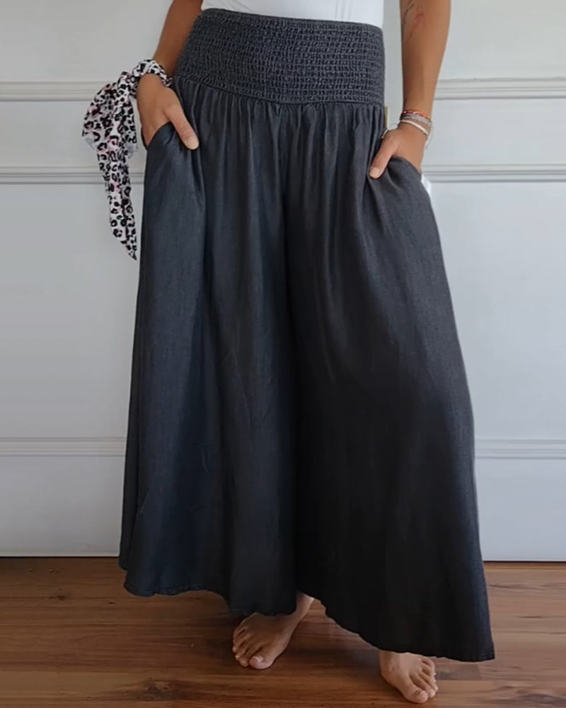 MIRA™ - Pants with Elastic Waist - Elle Melbourne
