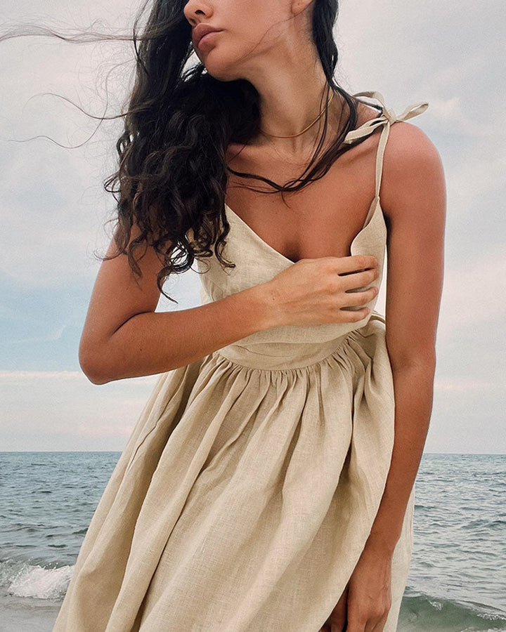 Aliana™ - Chic Tie-Strap Dress - Elle Melbourne