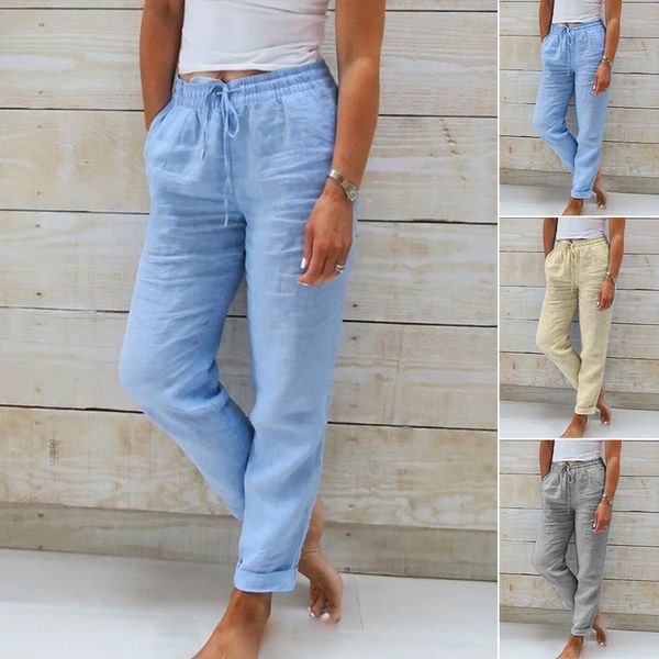 Isla™ | Relaxed Fit Linen Joggers - Elle Melbourne