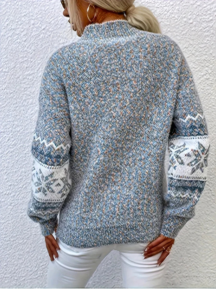 Elvira™ | Snowflake Knit Sweater - Elle Melbourne
