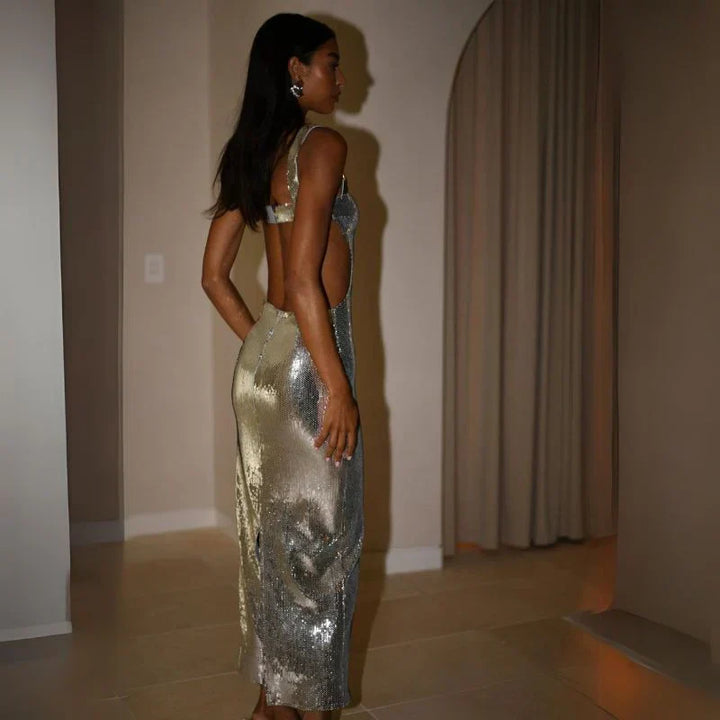 Miranda | Stylish Sequin Bodycon Dress - Elle Melbourne