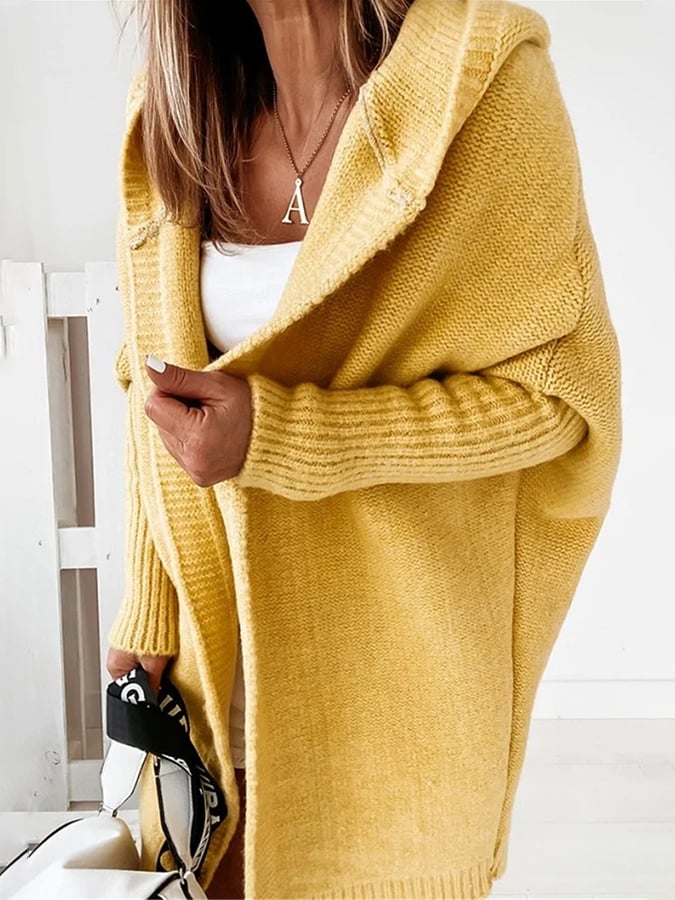 Destiny™ | Cozy Oversized Hooded Cardigan - Elle Melbourne