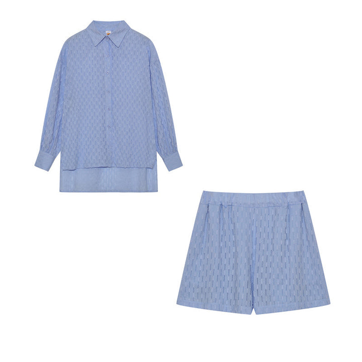 Elizabeth™ - Breezy Shirt and Shorts Set - Elle Melbourne