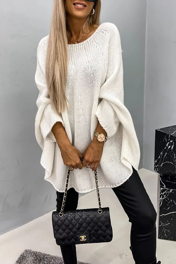 Avery | Stylish Loose-Fit Knit Sweater - Elle Melbourne