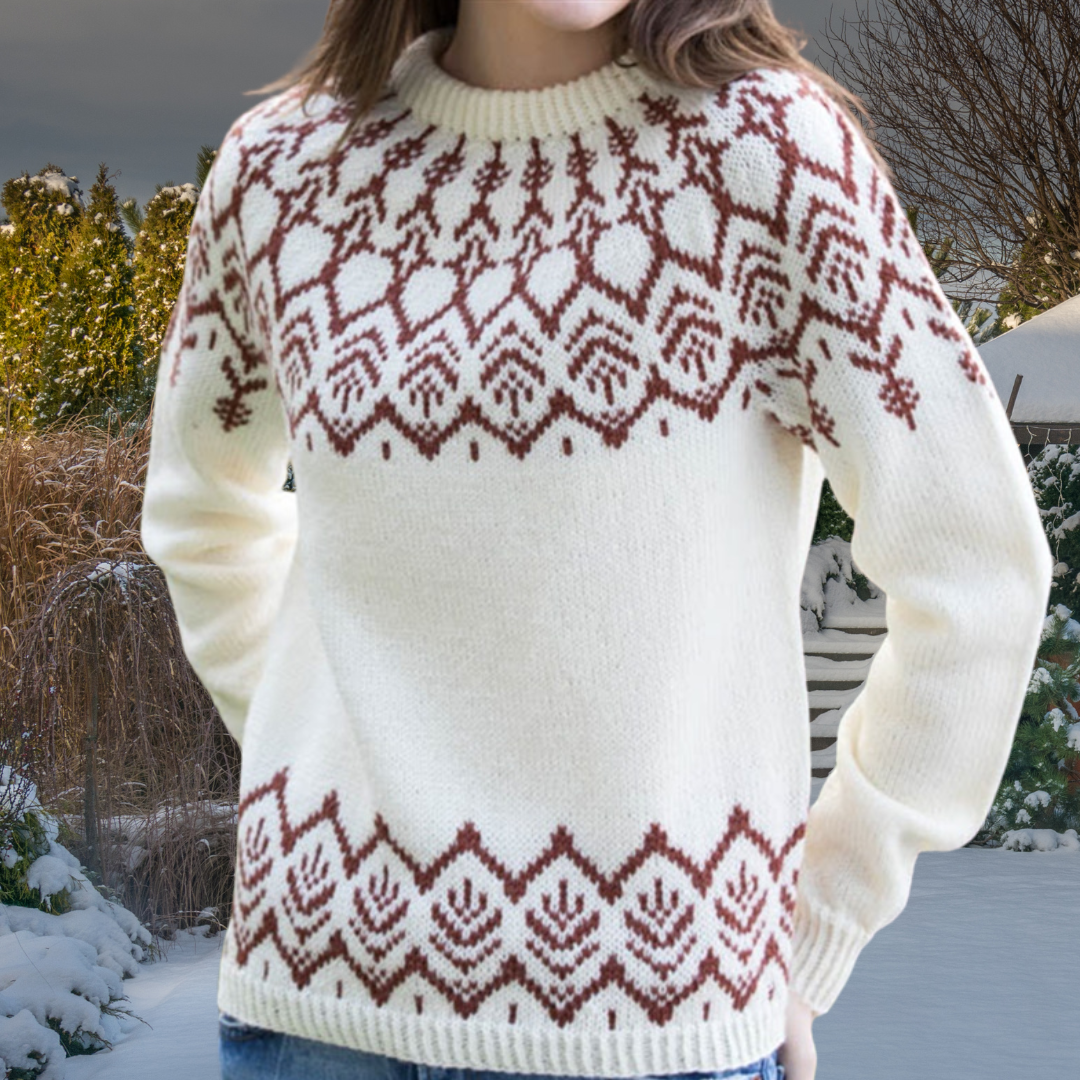 Pippa™ | Cozy Fair Isle Knit Sweater - Elle Melbourne