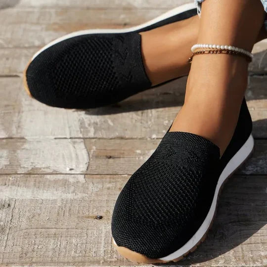 Chloe | Comfortable Slip-On Knit Sneakers