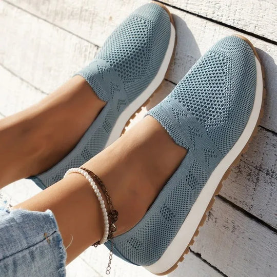Chloe | Comfortable Slip-On Knit Sneakers