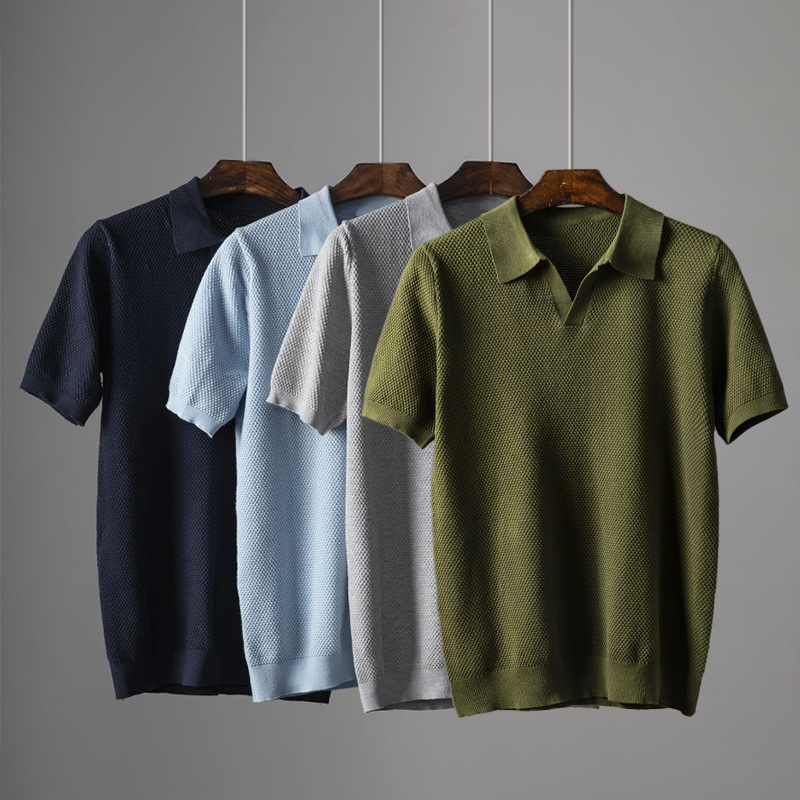 Heinrich™ | Casual Short Sleeve Polo Shirt - Elle Melbourne