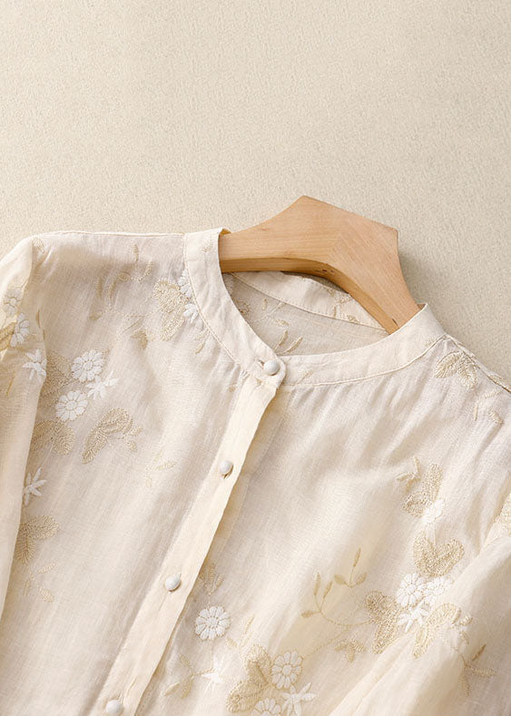 Eloise™ | Elegant Embroidered Blouse - Elle Melbourne