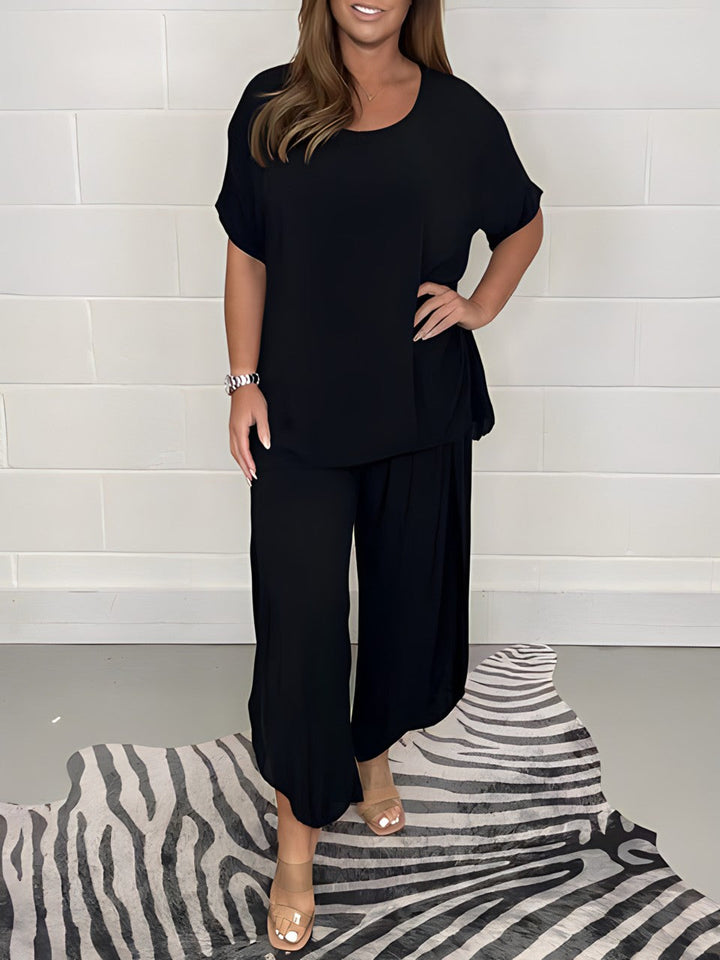 Nina | Stylish Loose-Fit Two-Piece Set - Elle Melbourne