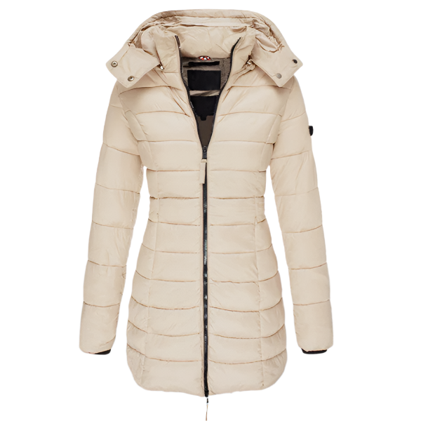 Iris ™ | Women's Long Hooded Puffer Jacket - Elle Melbourne