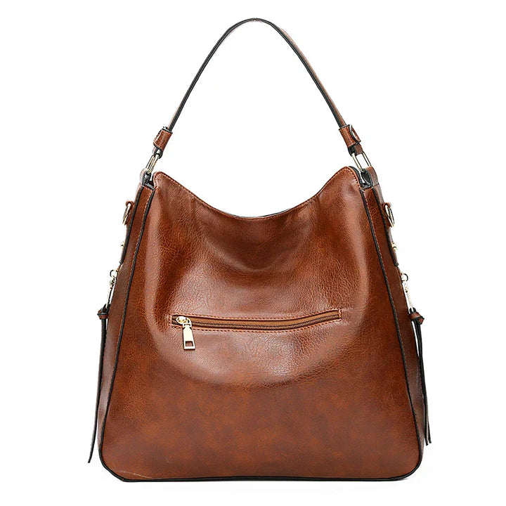 Harriet - Leather Shoulder Bag - Elle Melbourne