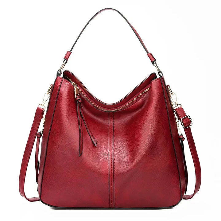 Harriet - Leather Shoulder Bag - Elle Melbourne