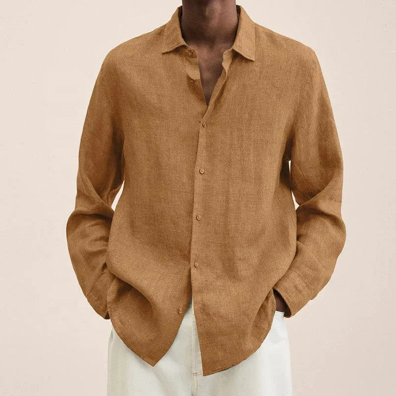 James™ | Men's Oversized Button-Down Shirt - Elle Melbourne