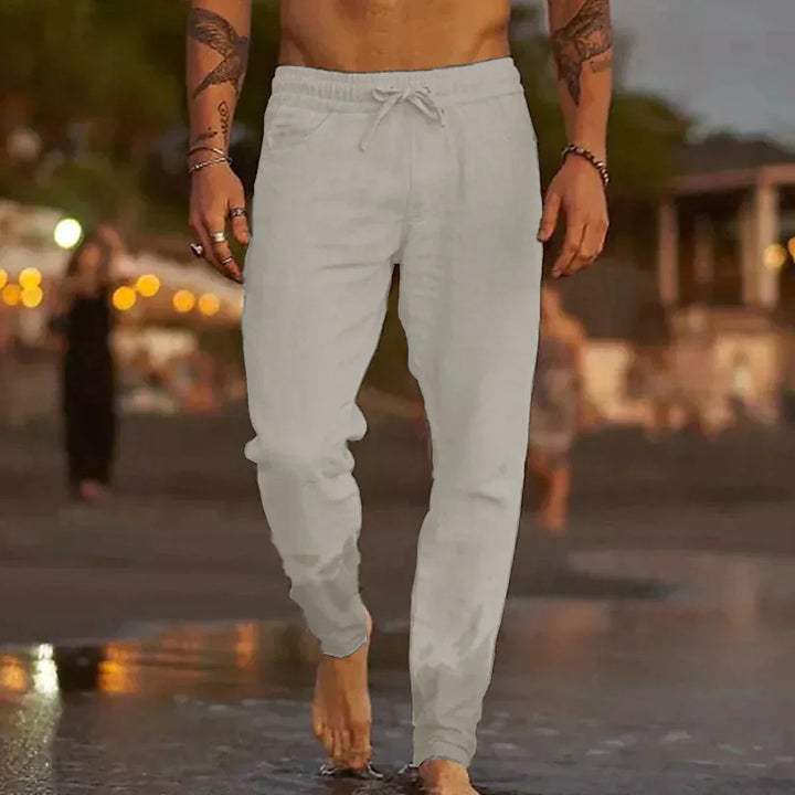 Rafael™ | Stylish Relaxed-Fit Drawstring Pants - Elle Melbourne