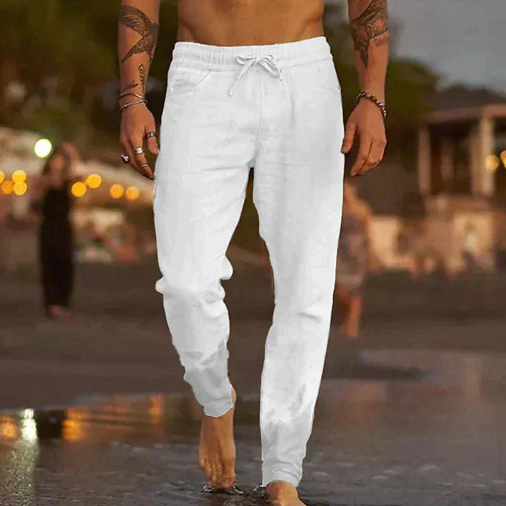 Rafael™ | Stylish Relaxed-Fit Drawstring Pants - Elle Melbourne